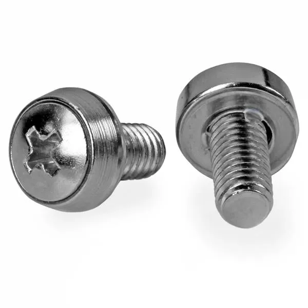 12-24 Server Rack Screws Nickel