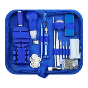 172 in 1 Watch Repair Tools Kit, Watch Back Case Opener Spring Bar Tools, Watch Battery Replacement, Watch Band Link Strap Adjustment Tool Kits with Carrying Case and Instruction Manual