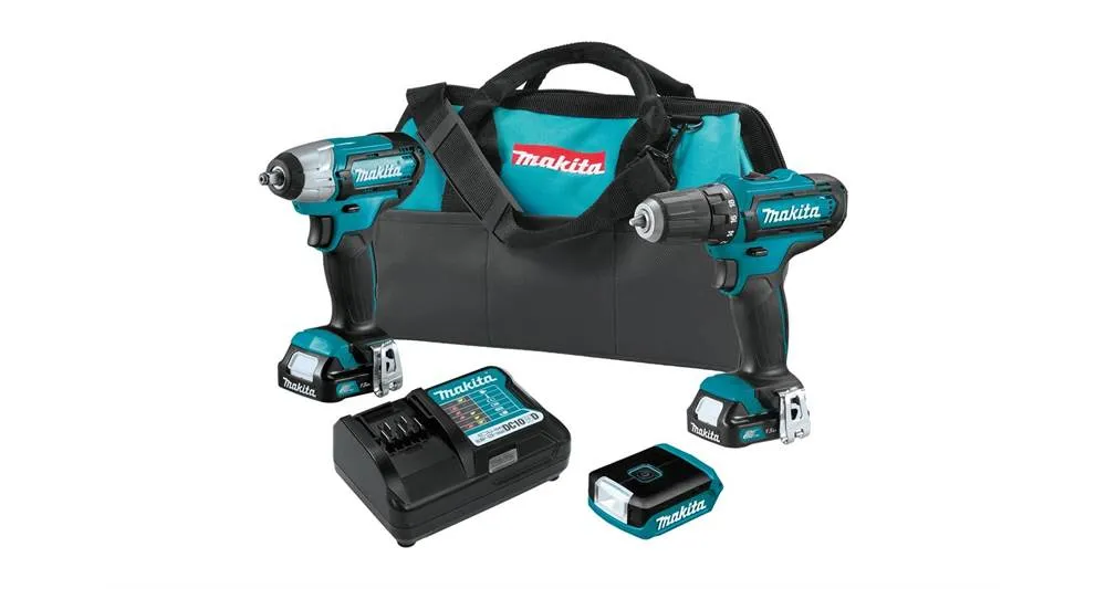 2020 Makita 12V max CXT® 3-Pc. Combo Kit (CT323)