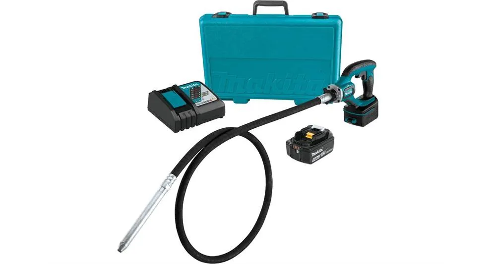 2020 Makita 18V LXT® 8' Concrete Vibrator Kit (XRV02T)