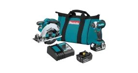 2020 Makita 18V LXT® Lithium-Ion Cordless 2-Pc. Combo Kit (3.0Ah) (XT283X1)