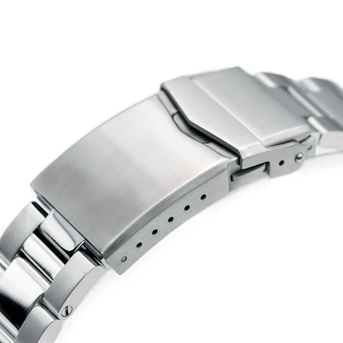 22mm Super-O Boyer Watch Band for TUD BB, 316L Stainless Steel V-Clasp Brushed & Polished