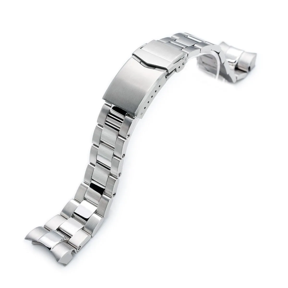 22mm Super-O Boyer Watch Band for TUD BB, 316L Stainless Steel V-Clasp Brushed & Polished