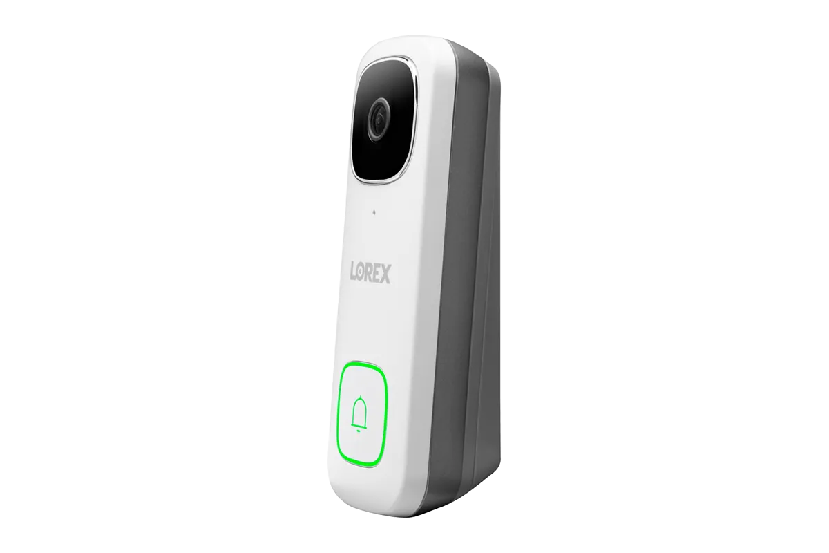 2K Wi-Fi Video Doorbell with Person Detection (Wired)