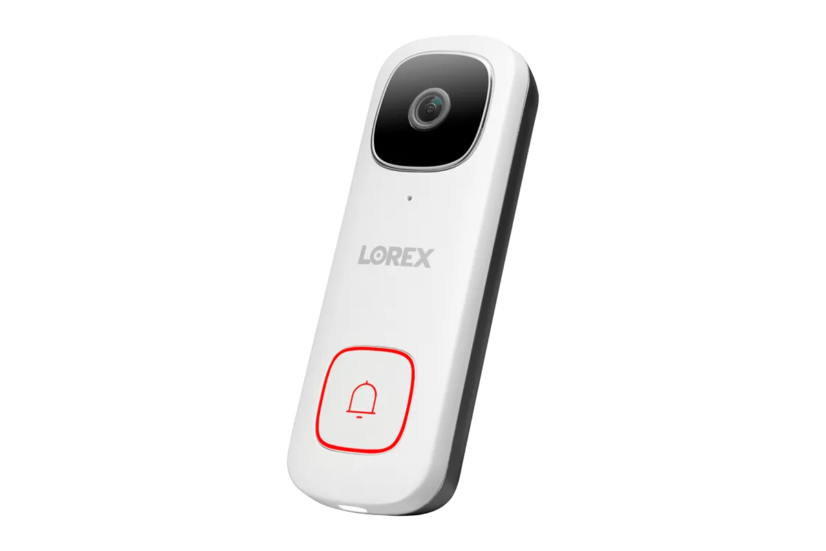 2K Wi-Fi Video Doorbell with Person Detection (Wired)