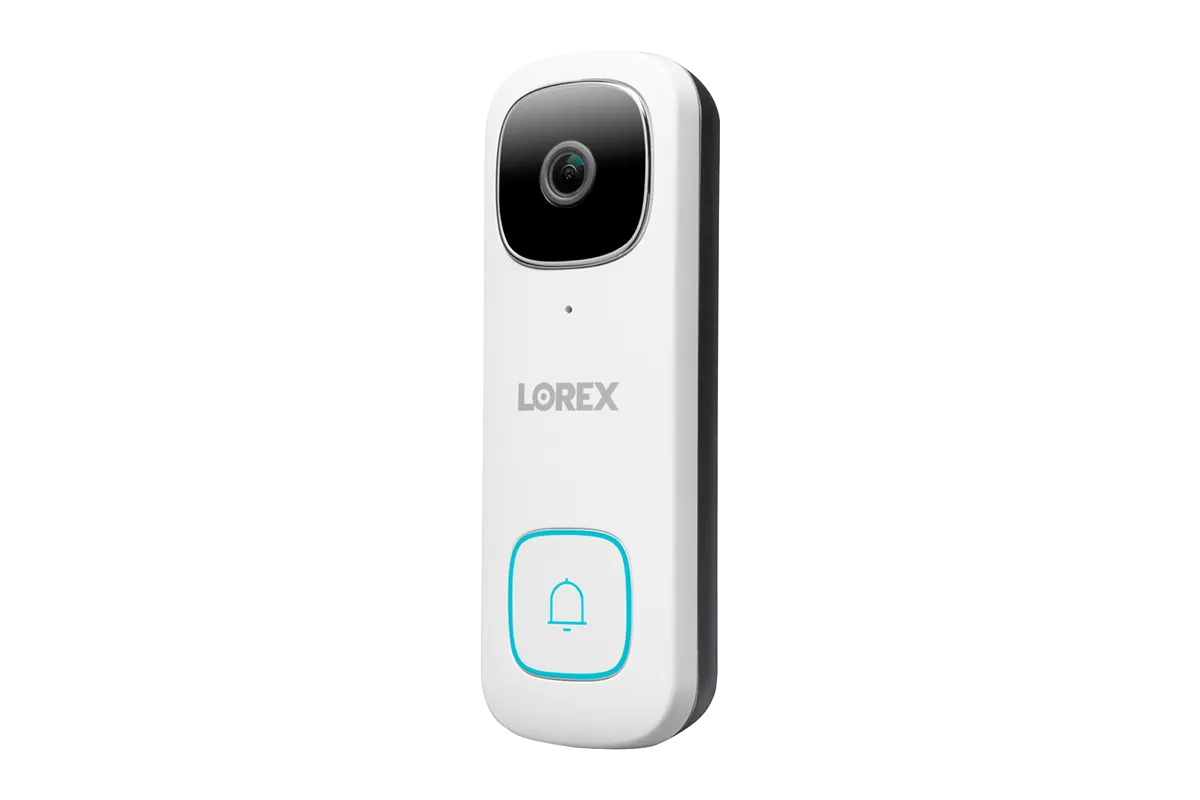 2K Wi-Fi Video Doorbell with Person Detection (Wired)