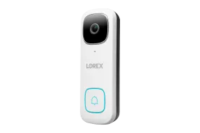 2K Wi-Fi Video Doorbell with Person Detection (Wired)