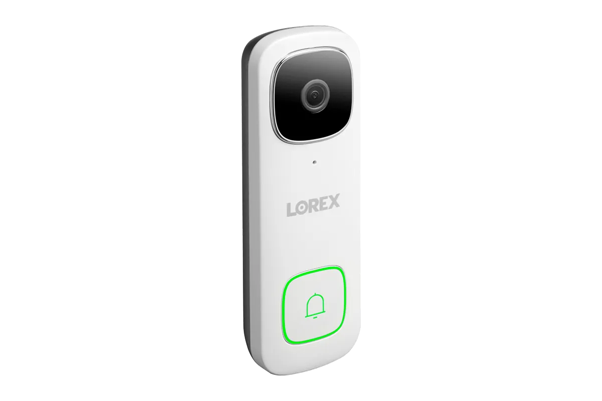 2K Wi-Fi Video Doorbell with Person Detection (Wired)