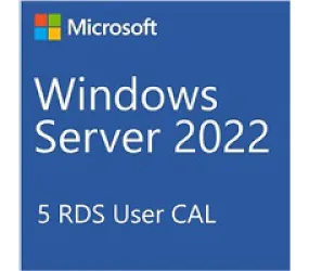 5Pk Of Windows Server 2022 Rds User Cals