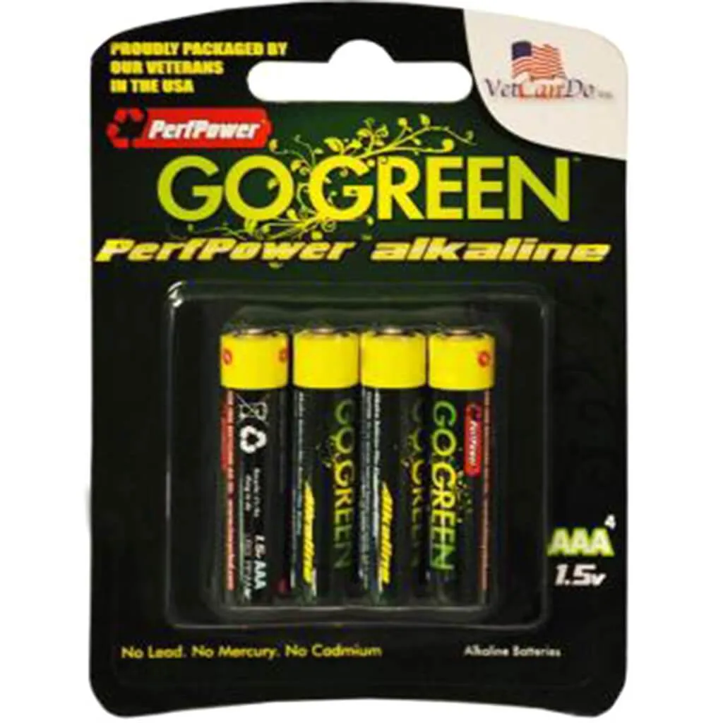 Alkaline Battery AAA 4Pk