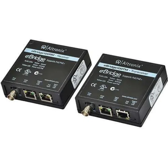 ALTRONIX  eBridge100RMT ETHERNET OVER COAX/CAT5E EXTENDER