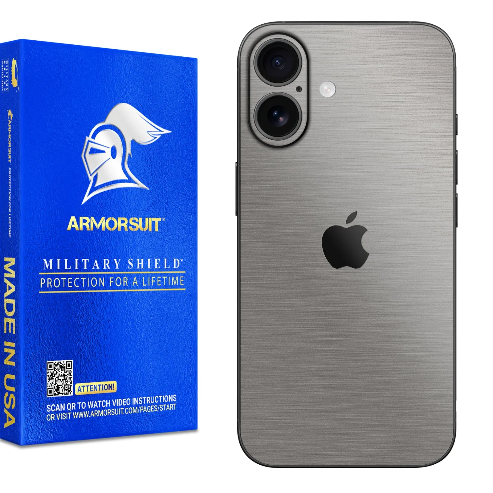 Armorsuit MilitaryShield Vinyl Skin Wrap Film for iPhone 16