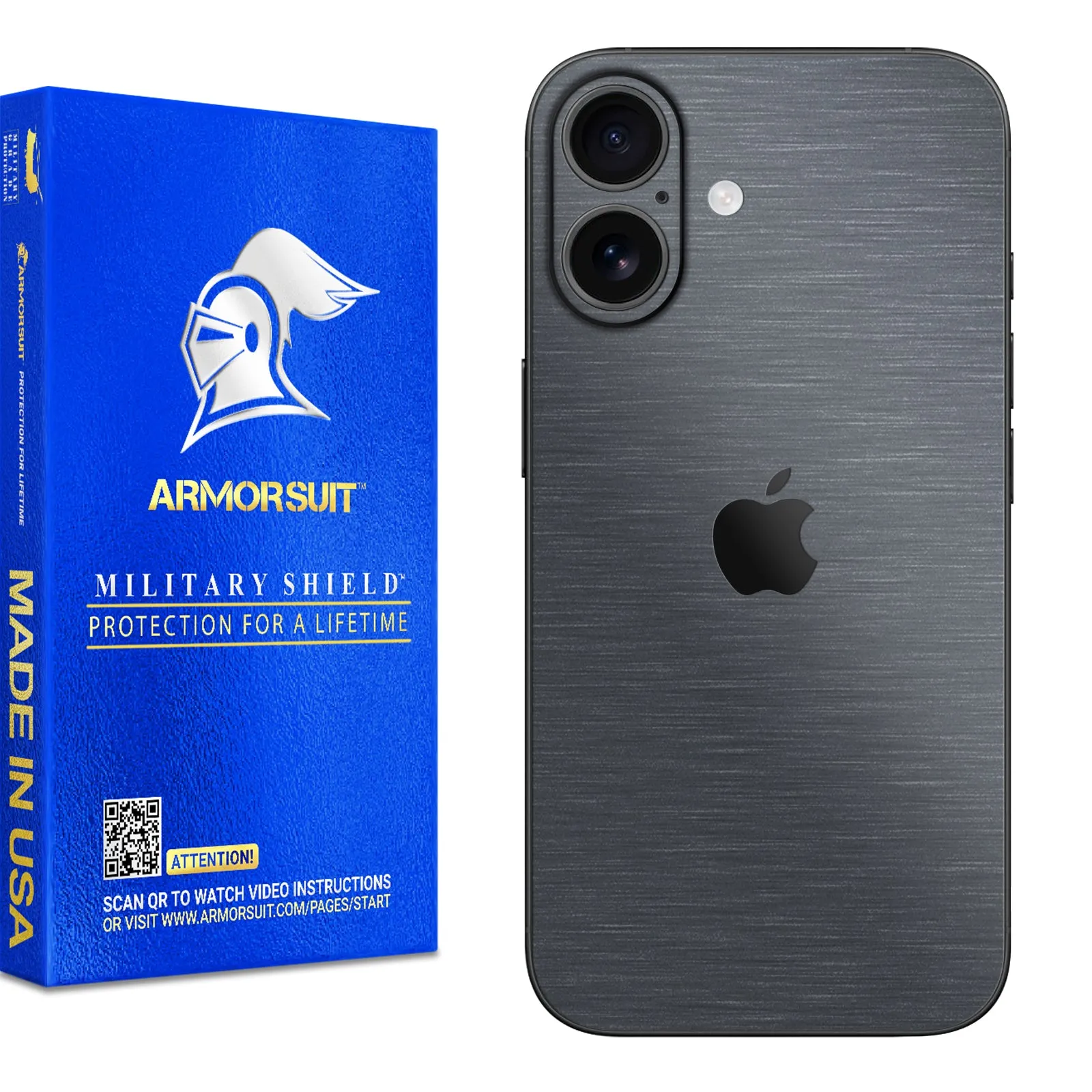 Armorsuit MilitaryShield Vinyl Skin Wrap Film for iPhone 16