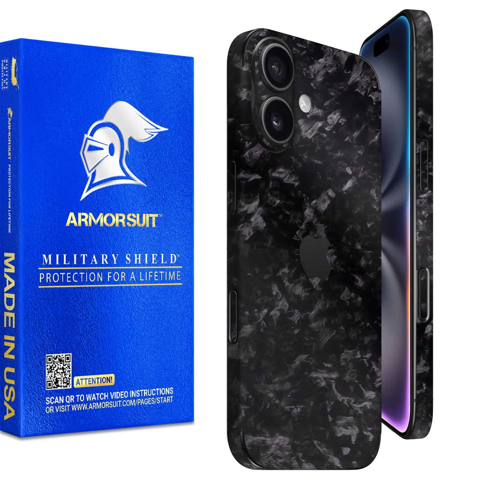 Armorsuit MilitaryShield Vinyl Skin Wrap Film for iPhone 16