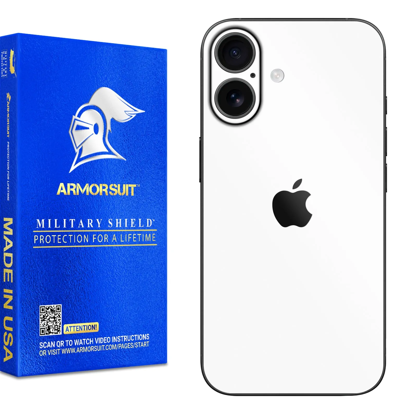 Armorsuit MilitaryShield Vinyl Skin Wrap Film for iPhone 16