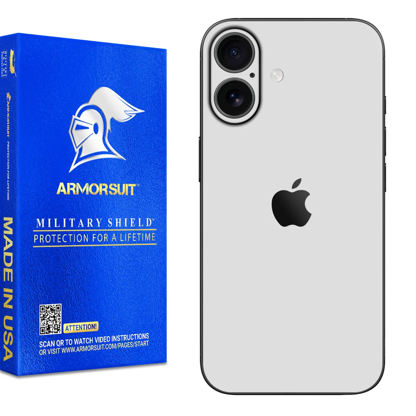 Armorsuit MilitaryShield Vinyl Skin Wrap Film for iPhone 16