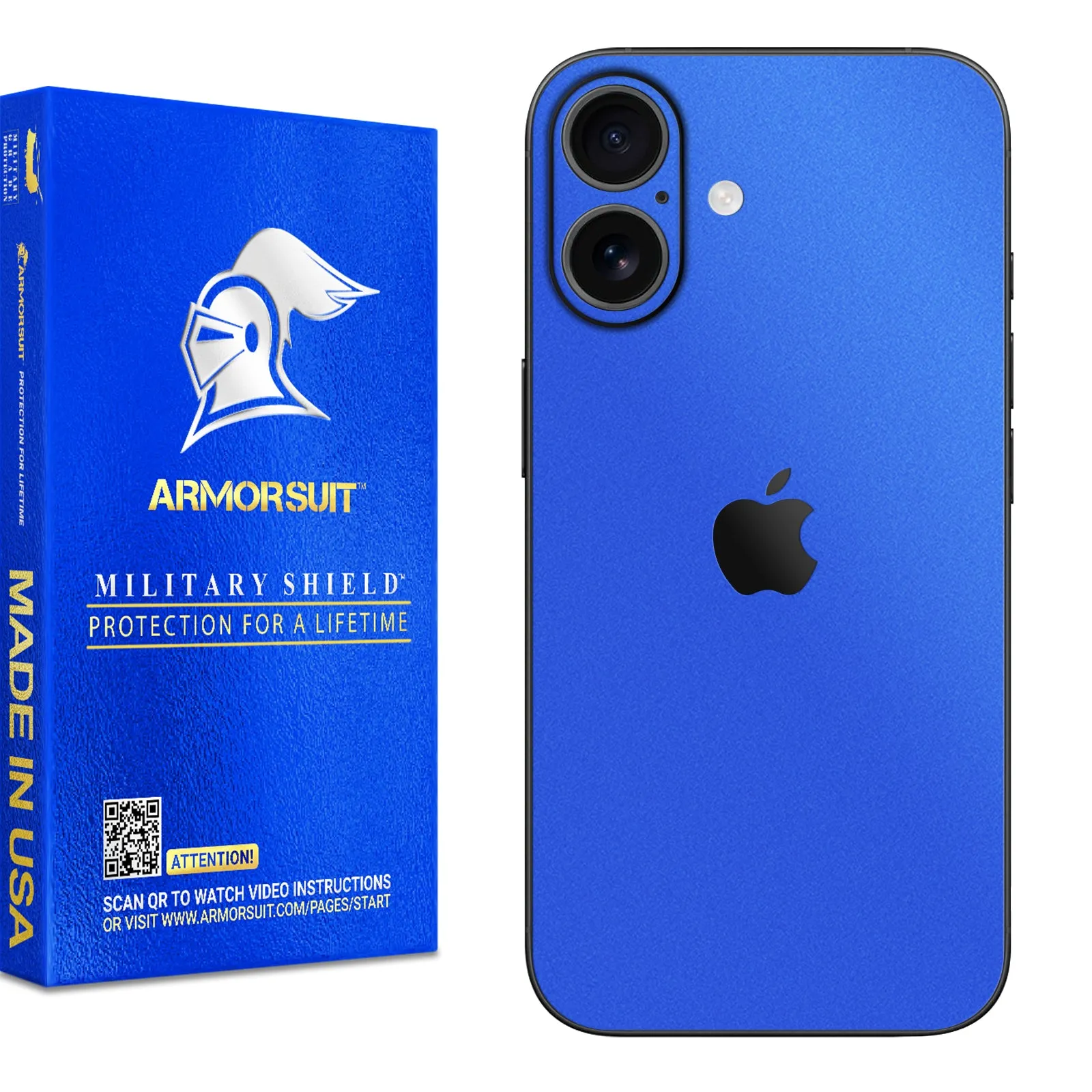 Armorsuit MilitaryShield Vinyl Skin Wrap Film for iPhone 16