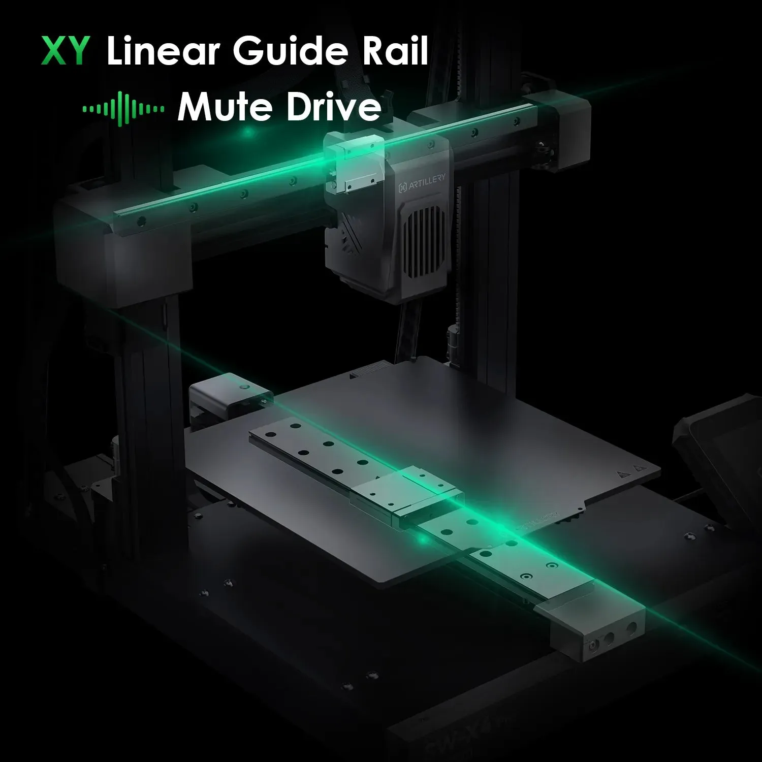 Artillery Sidewinder X4 Pro 3D Printer: Upto 500 mm/s print speeds