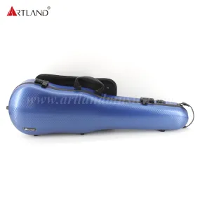 Artland triangle shape violin case with removable  music sheet pocket