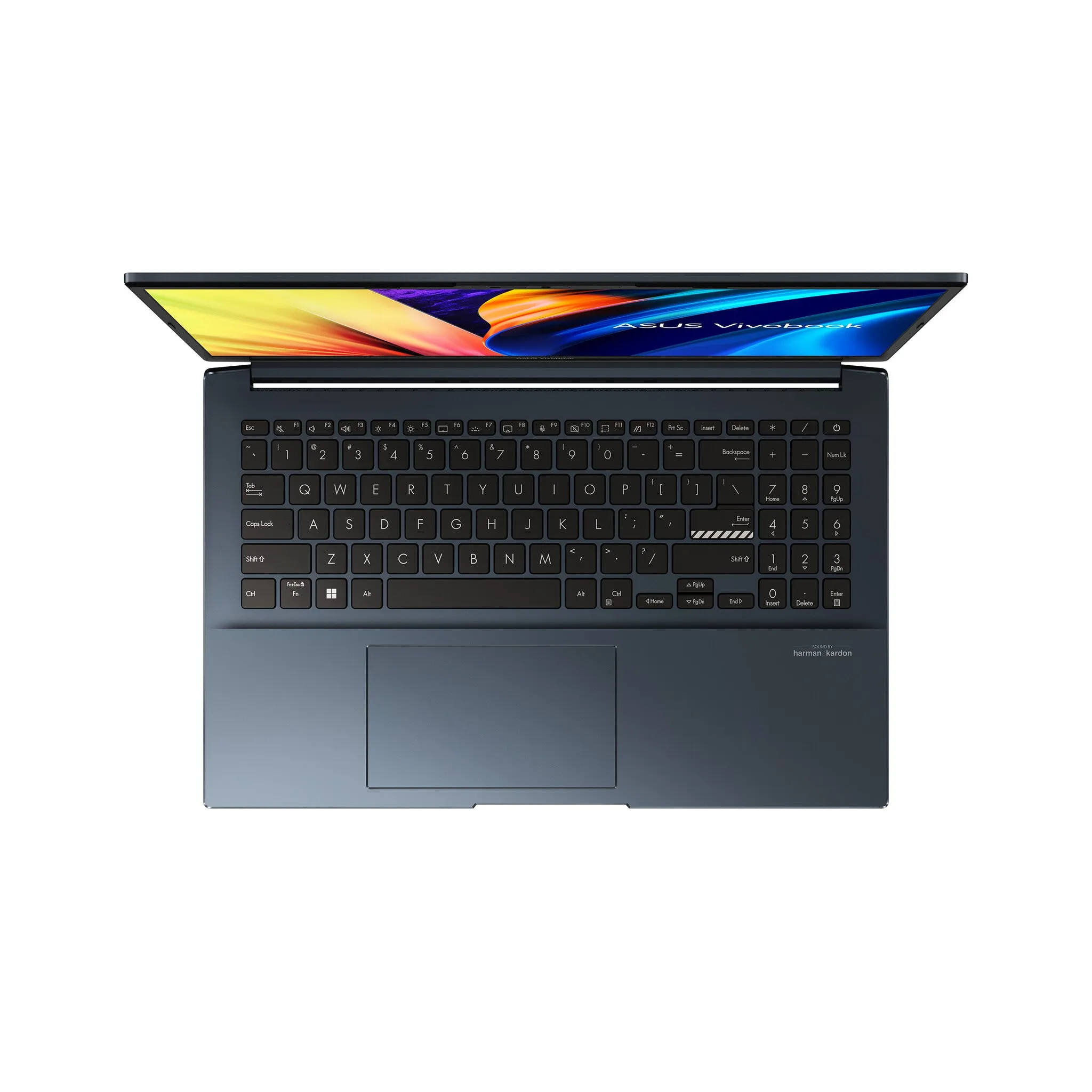 ASUS Vivobook Pro 15 OLED M6500QC-L1031W AMD Ryzen™ 7 5800H Laptop 39.6 cm (15.6") Full HD 16 GB DDR4-SDRAM 512 GB SSD NVIDIA GeForce RTX 3050 Wi-Fi 6 (802.11ax) Windows 11 Home Blue