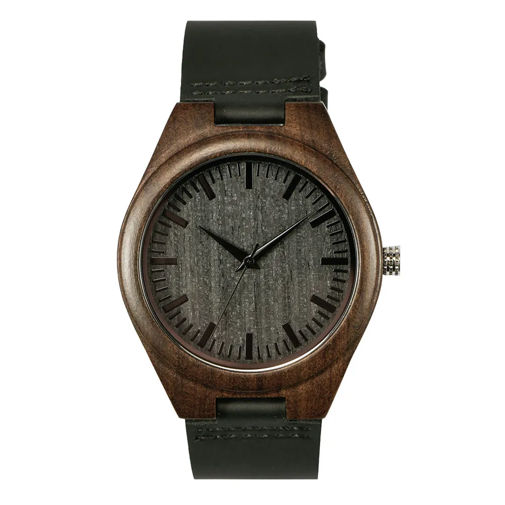 Baikal - Ebony Leather Band Watch