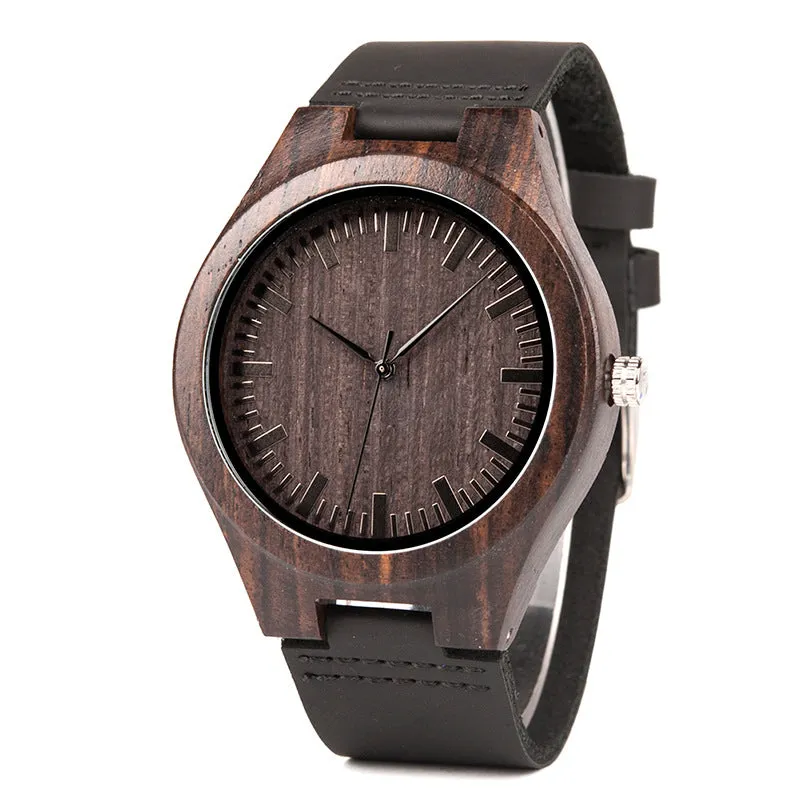 Baikal - Ebony Leather Band Watch