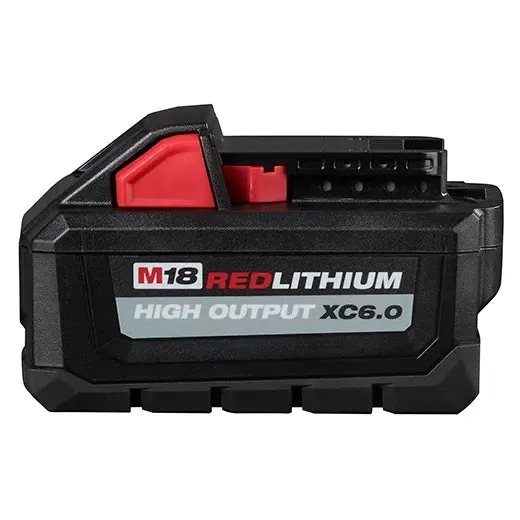 Battery Pack - Milwaukee M18™ REDLITHIUM™ HIGH OUTPUT™ XC6.0 Battery Pack (2 Pk), 48-11-1862