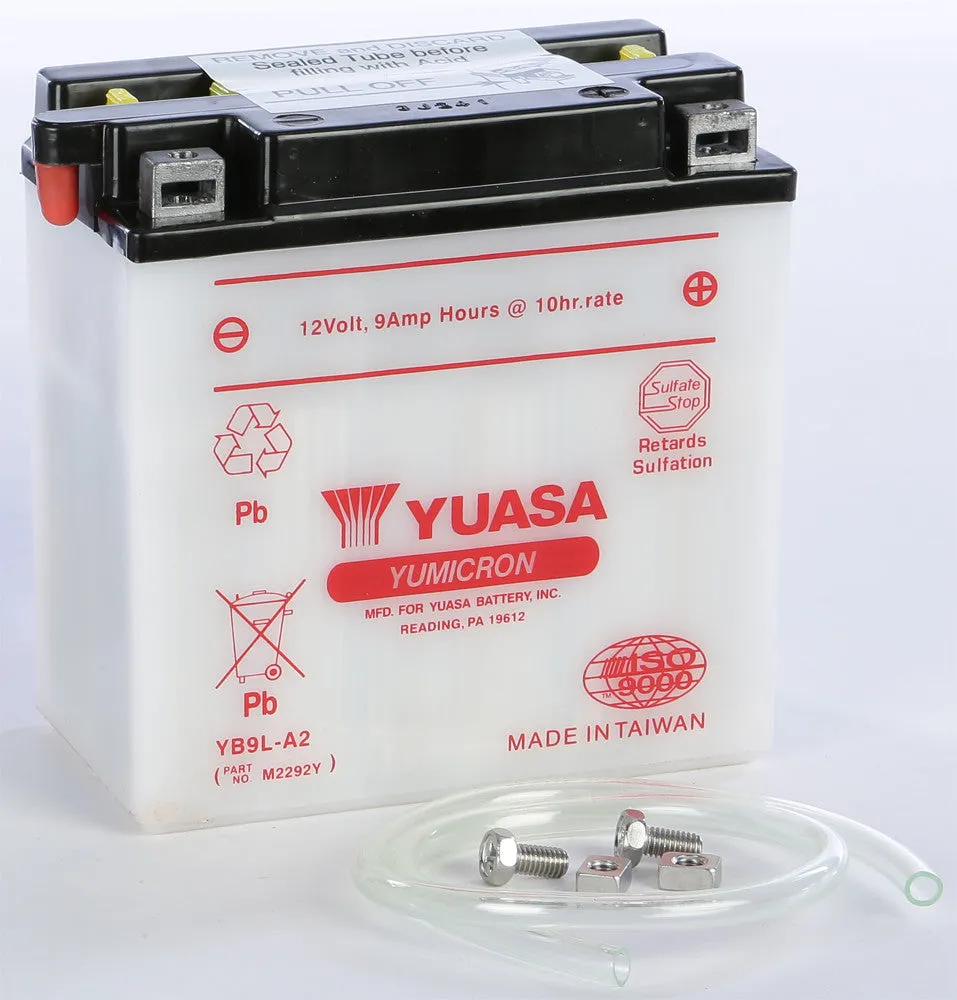 BATTERY YB9L-A2 CONVENTIONAL