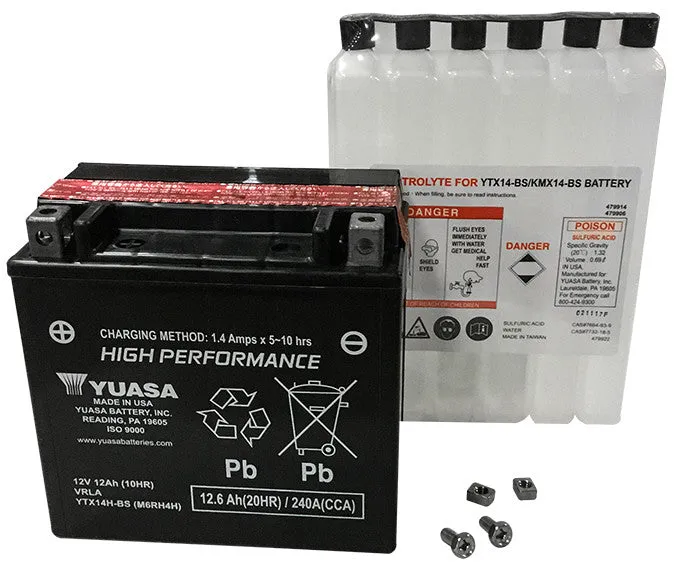 BATTERY YTX14H-BS MAINTENANCE FREE