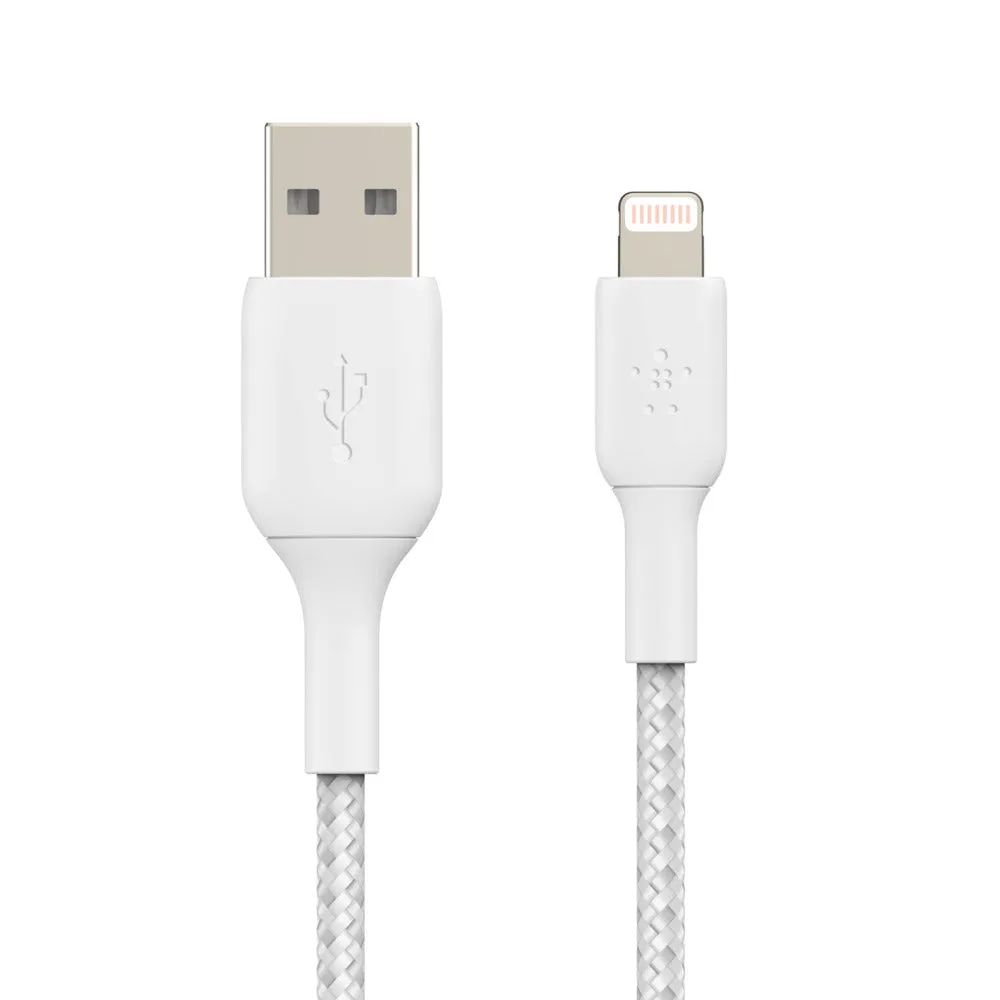 Belkin BOOST CHARGE Braided Lightning to USB-A Cable