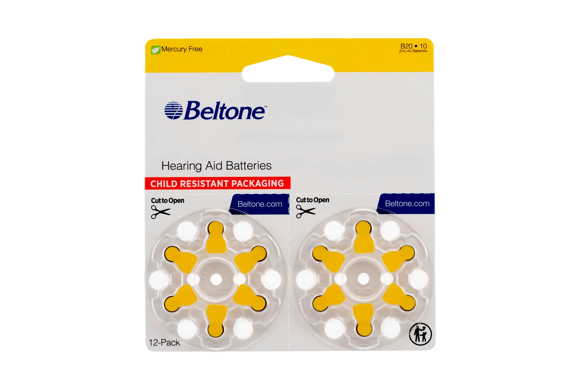 Beltone Hearing Aid Battery Size 10