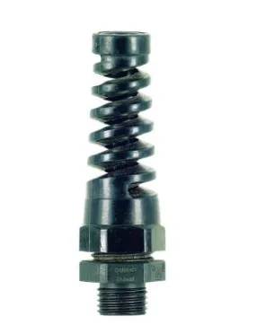 Black Flex-Protecting 16Mm Gland For Cable 7-4Mm