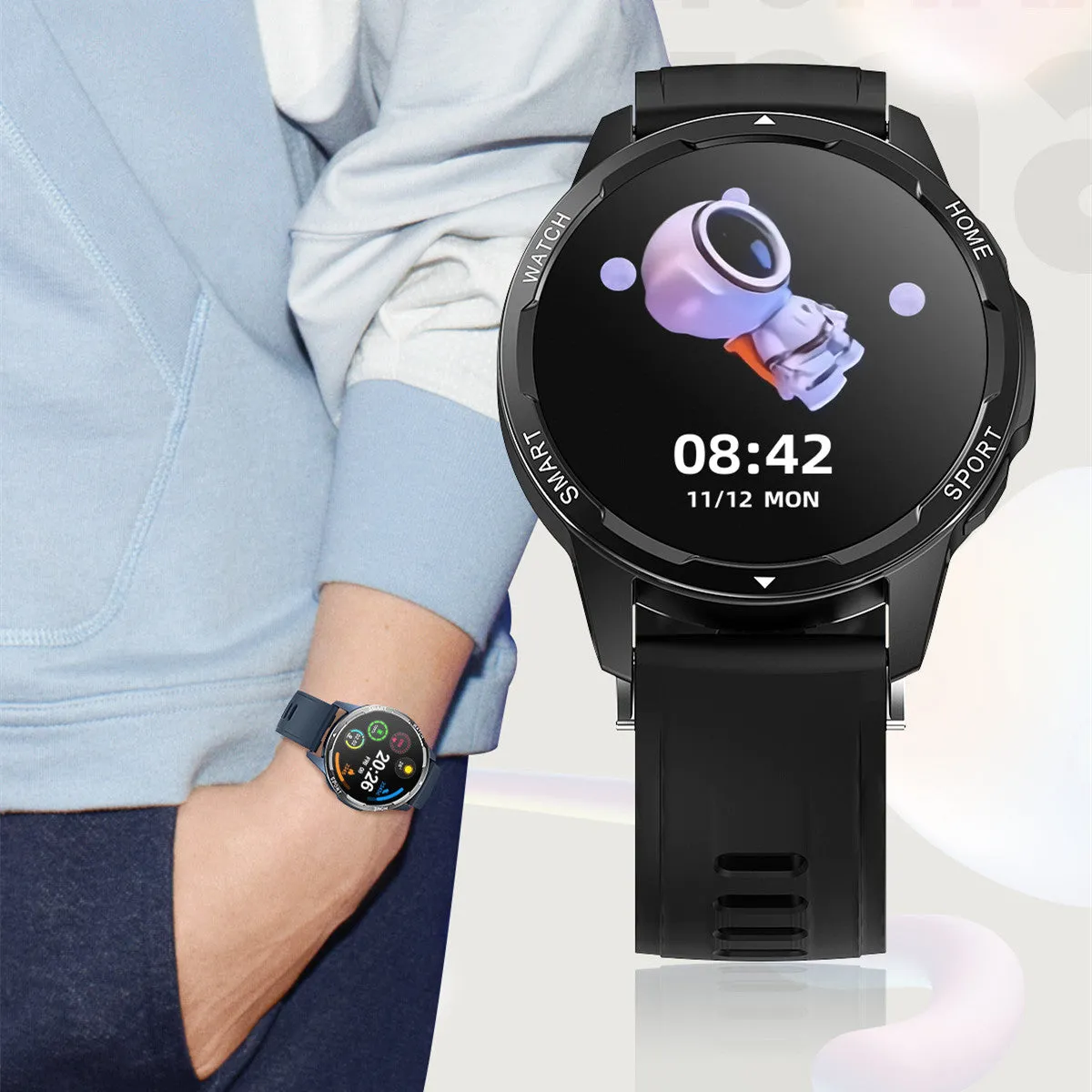 Bluetooth Calling Heart Rate Sports Information Alert Smartwatch