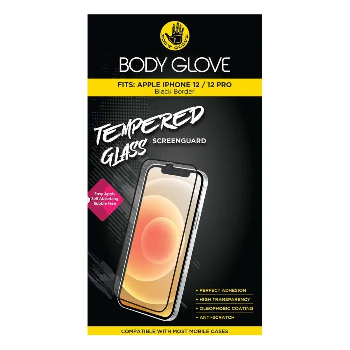 Body Glove Tempered Glass Screen Protector - Apple iPhone 12 / iPhone 12 Pro