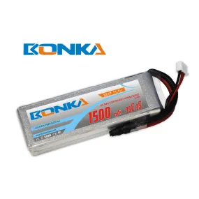 Bonka 1500mAh 35C 3S 11.1V Lipo Battery