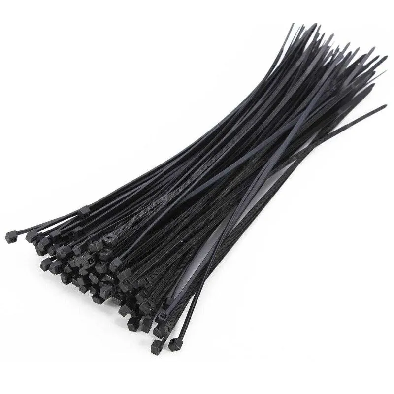 Cable Ties 250 X 7.6 - Black