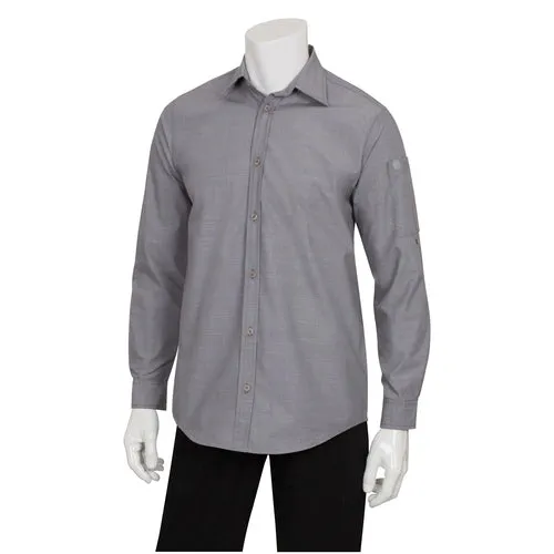 Chef Works SLMCH005GRY3XL Dress Shirt