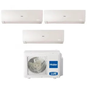 Climatizzatore Condizionatore Haier Trial Split Inverter serie FLEXIS PLUS WHITE 7 9 15 con 3U70S2SR3FA R-32 Wi-Fi Integrato Colore Bianco 7000 9000 15000