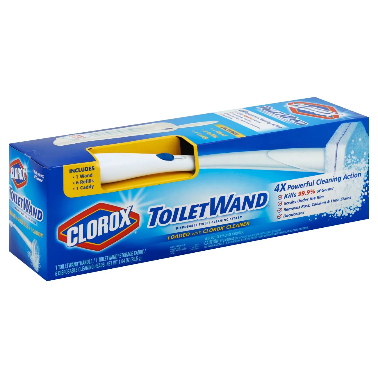 Clorox Toilet Wand Starter Kit With Caddy