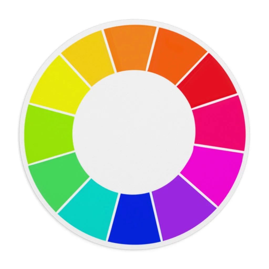 Color Wheel: Mouse Pad