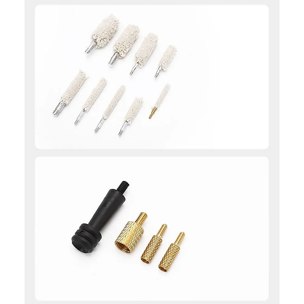 Comprehensive Brass Gun Cleaning Kit for Rifles, Pistols, Shotguns