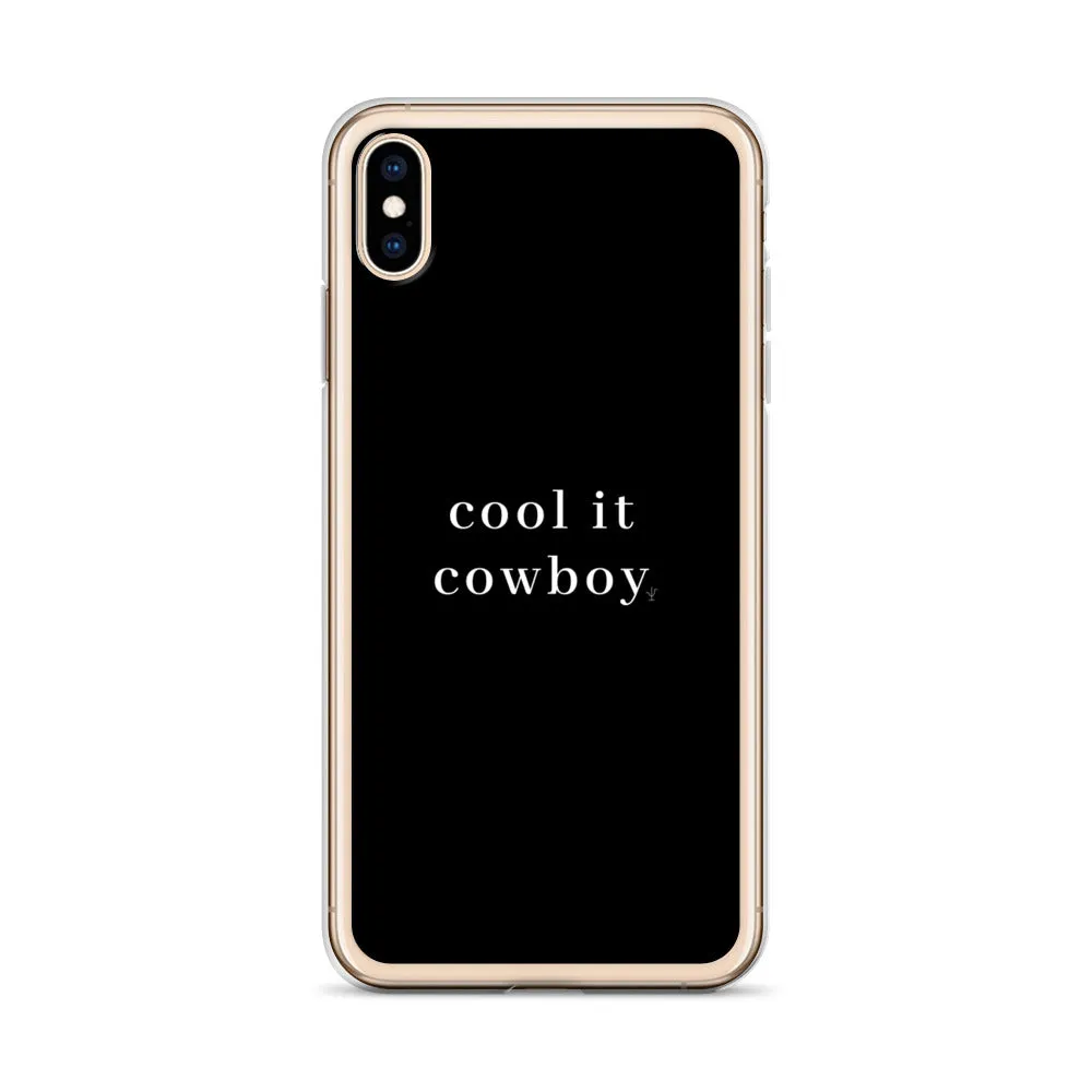 Cool It Cowboy iPhone Case