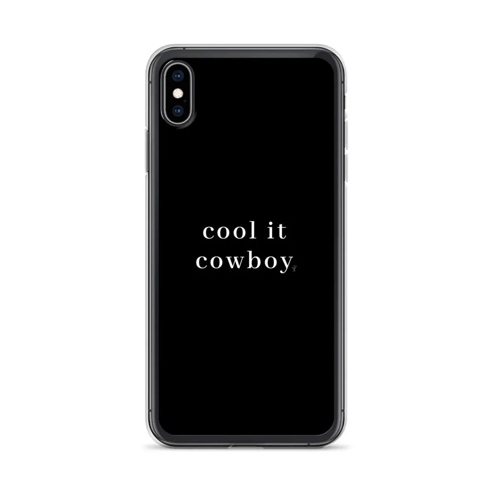 Cool It Cowboy iPhone Case