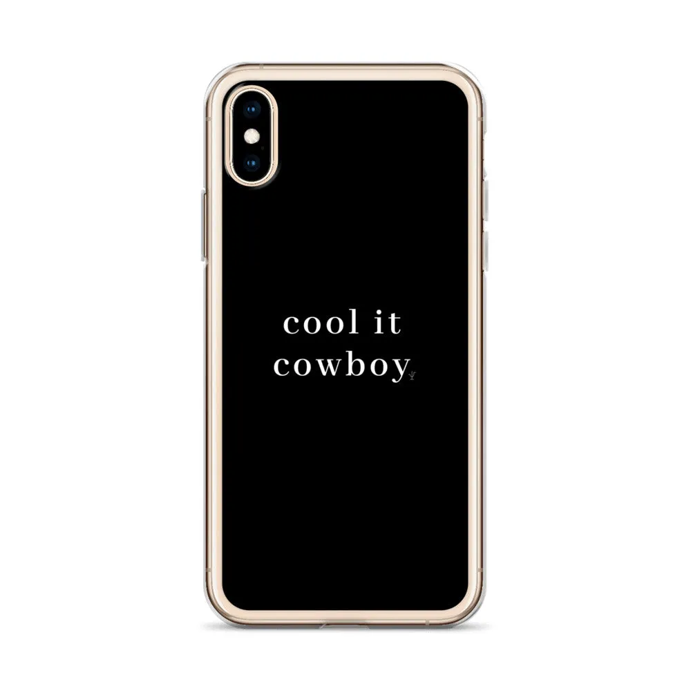 Cool It Cowboy iPhone Case