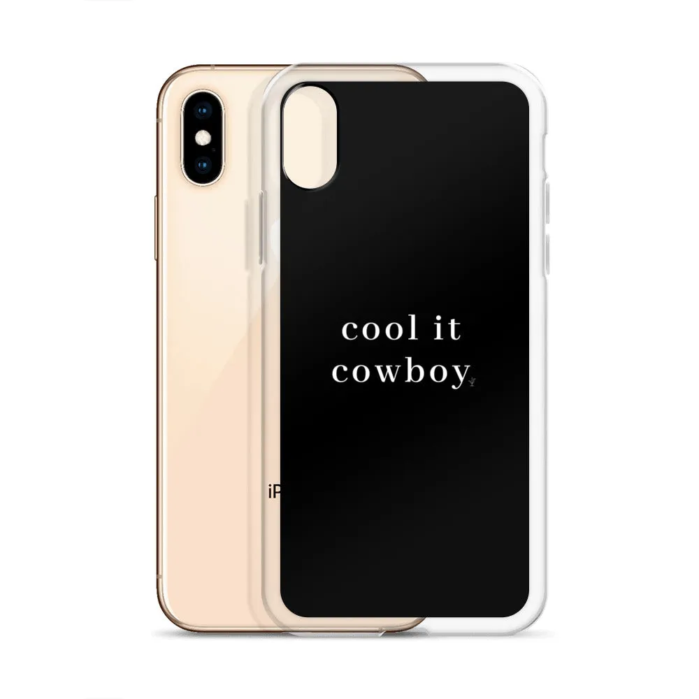 Cool It Cowboy iPhone Case