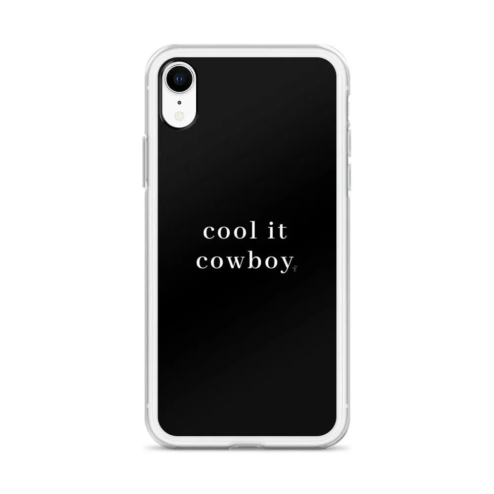 Cool It Cowboy iPhone Case