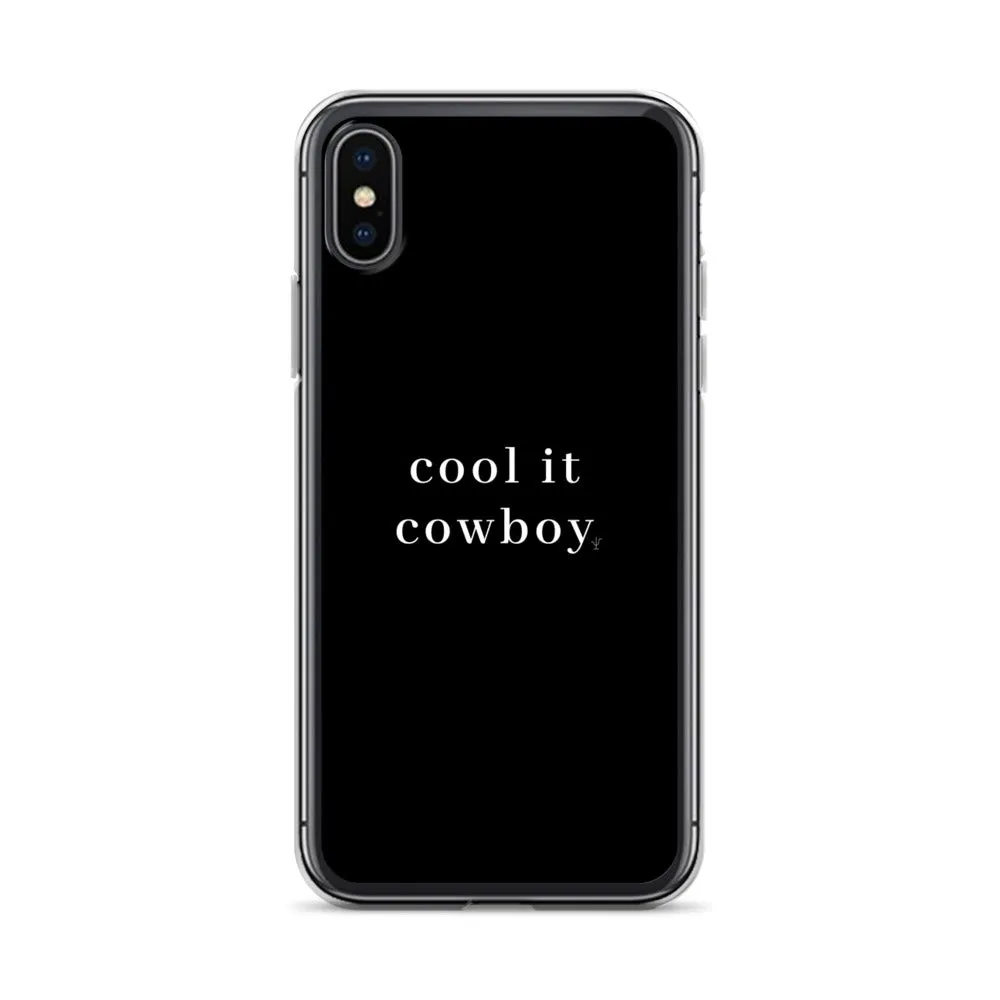 Cool It Cowboy iPhone Case