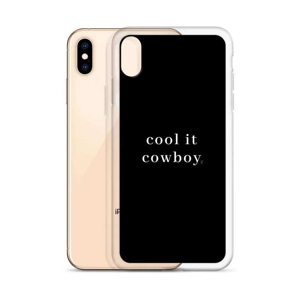 Cool It Cowboy iPhone Case