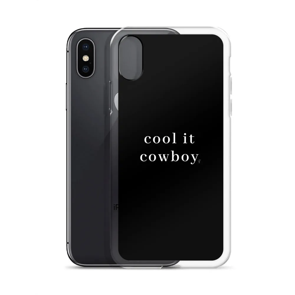 Cool It Cowboy iPhone Case