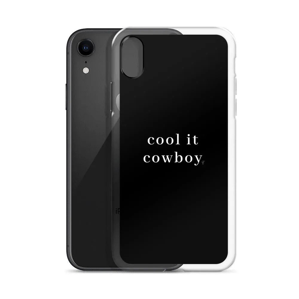 Cool It Cowboy iPhone Case